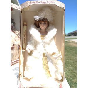 Beautiful Bisque Porcelain Doll..